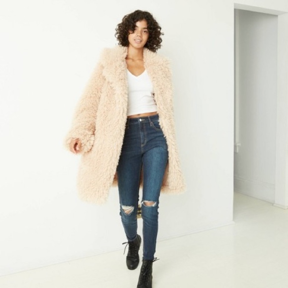 EUC Teddy Coat • small • wild fable • cream camel